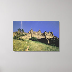 FRANKRIKE, Languedoc Carcassonne Canvastryck