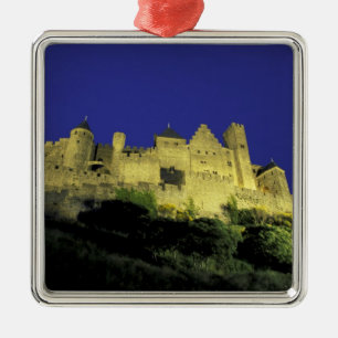 FRANKRIKE, Languedoc Carcassonne Julgransprydnad Metall