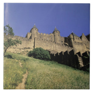 FRANKRIKE, Languedoc Carcassonne Kakelplatta