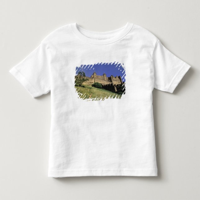 FRANKRIKE, Languedoc Carcassonne Tee Shirt (Framsida)