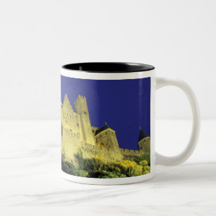 FRANKRIKE, Languedoc Carcassonne Två-Tonad Mugg