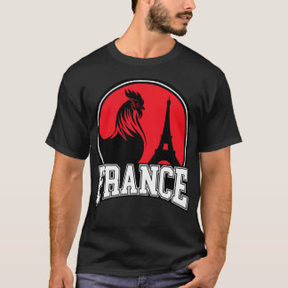 Frankrike Le coq gaulois les symbolies de la frank T Shirt