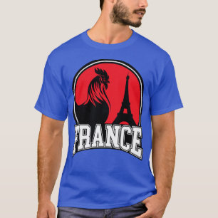 Frankrike Le coq gaulois les symbolies de la frank T Shirt