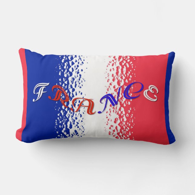 Frankrike Lumbar Pillow Lumbarkudde (Framsida)