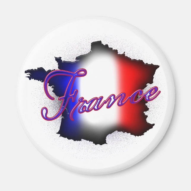 Frankrike Magnet (Framsidan)