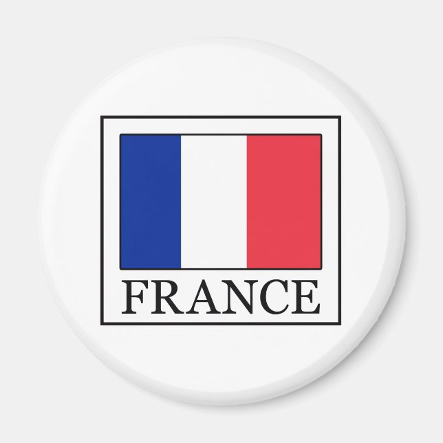 Frankrike Magnet (Framsidan)