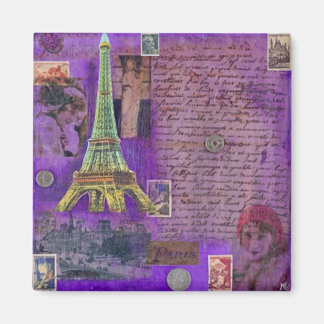 "Frankrike"-magnet Magnet (Framsidan)