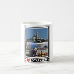 Frankrike - Marseille - Kaffemugg