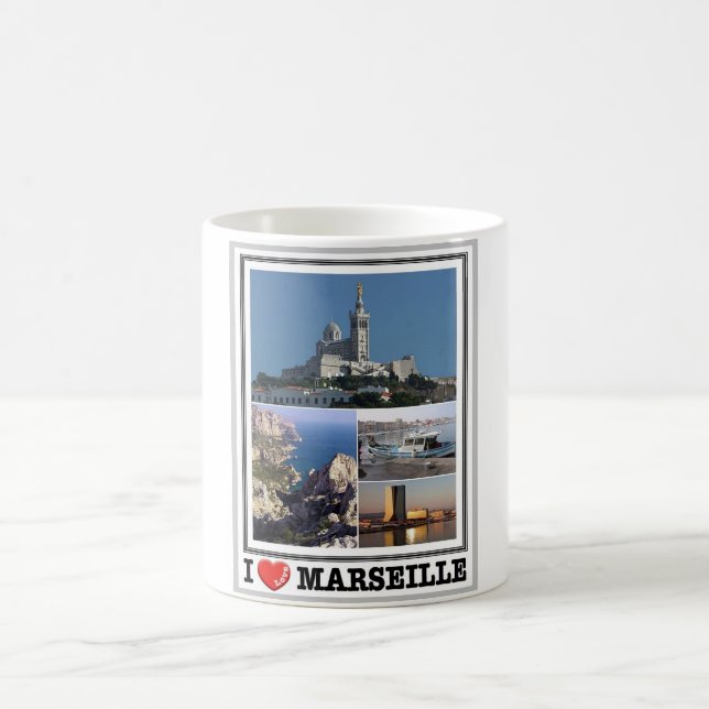 Frankrike - Marseille - Kaffemugg (Center)