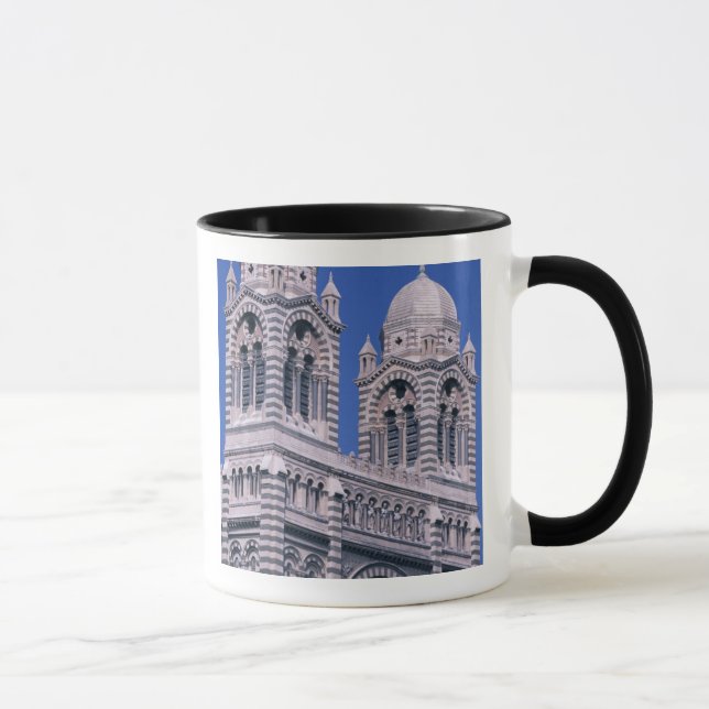 Frankrike, Marseille, Provence. Katedral de la Mugg (Höger)
