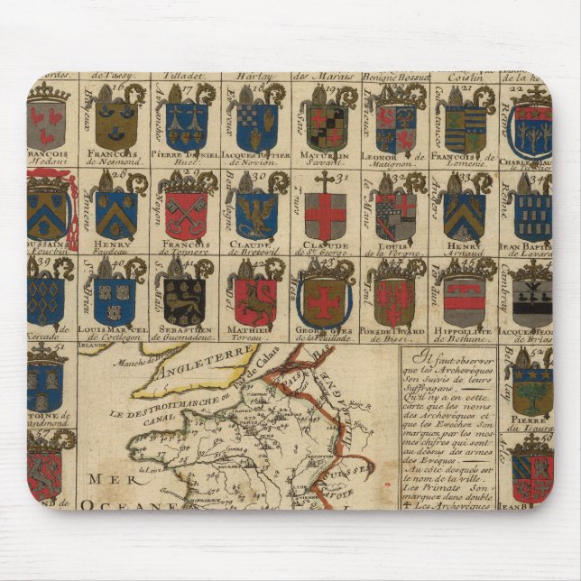 Frankrike militär musmatta (Framsidan)