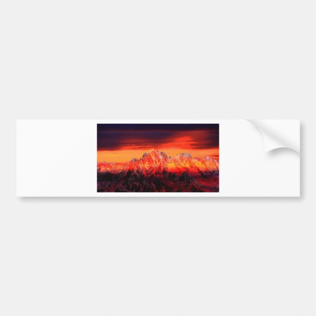 Frankrike Mont Blanc-kabelbil Bildekal (Framsidan)