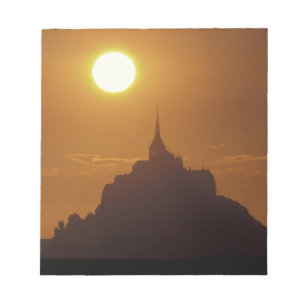 Frankrike, Normandie. Mont Saint Michele Anteckningsblock