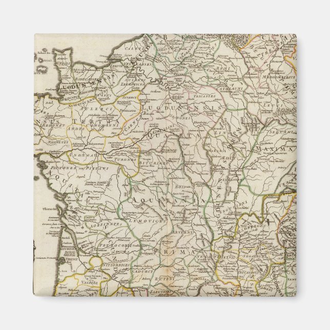Frankrike och Schweiz 2 Magnet (Framsidan)
