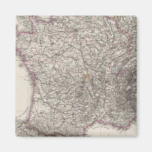 Frankrike och Schweiz Magnet