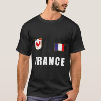 Frankrike Outfit Fransk Flagga För manar kvinnor C T Shirt