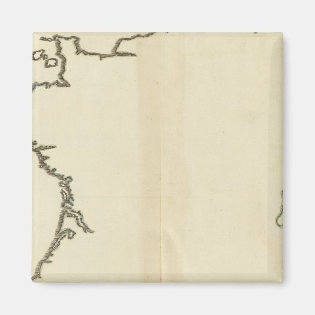 Frankrike Outine Magnet (Framsidan)