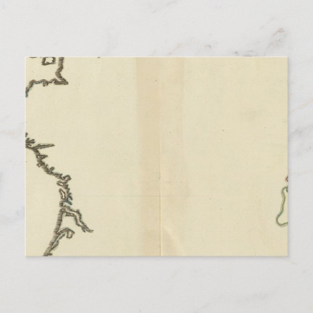 Frankrike Outine Vykort (Framsida)