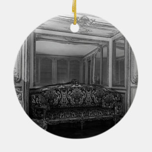Frankrike palace versailles Mme du Barry's room Julgransprydnad Keramik