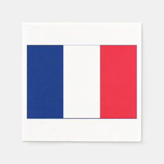 Frankrike Papprare Party Napkins Pappersservett