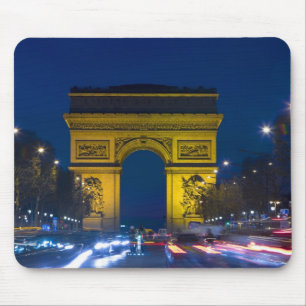 Frankrike, Paris. Arc de Triomphe och Musmatta