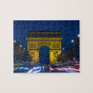 Frankrike, Paris. Arc de Triomphe och Pussel
