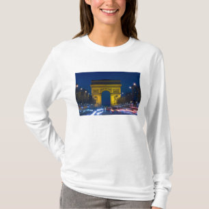 Frankrike, Paris. Arc de Triomphe och Tee Shirt