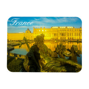 Frankrike Paris Architecture Sunset Versailles Magnet