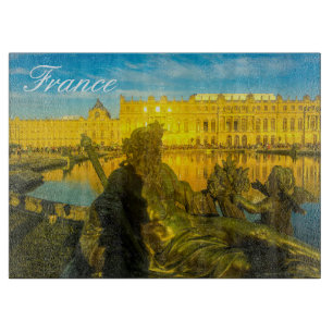 Frankrike Paris Arkitektur Solnedgång Versailles