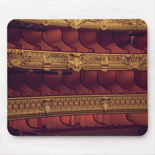 Frankrike, Paris. Delvis visning av balkonsäten Musmatta (Framsidan)