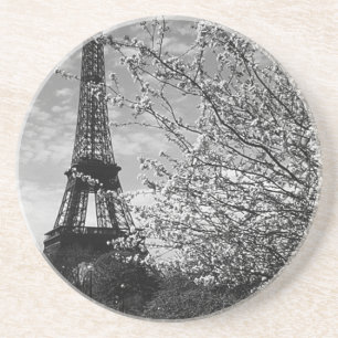 Frankrike Paris Eiffel 1970 Underlägg Sandsten