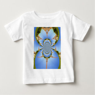 Frankrike Paris Eiffel Torn Kaleidoscope Blue Loel Tee