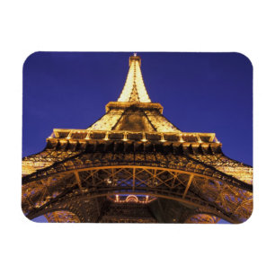 FRANKRIKE, Paris Eiffeltornet, kvällsutsikt Magnet