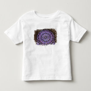 Frankrike, Paris. Interiördetalj av glasmålning T-shirt