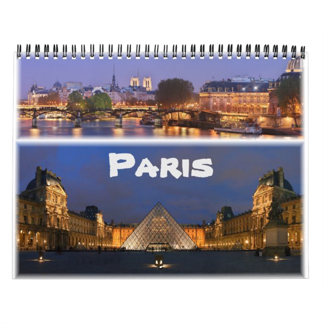 FRANKRIKE - PARIS - KALENDER (Omslag)