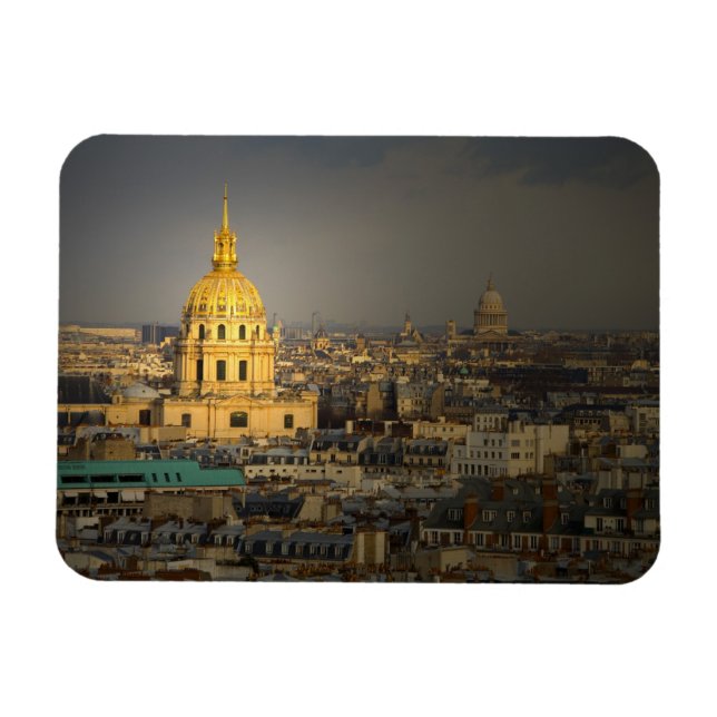 Frankrike, Paris. Les Invalides sett från Magnet (Horisontell)