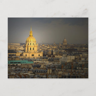 Frankrike, Paris. Les Invalides sett från Vykort