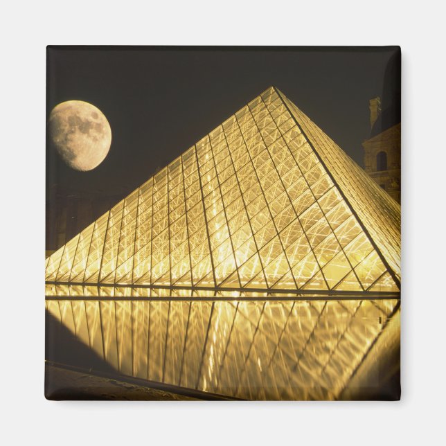 Frankrike, Paris, Louvren, Natt Magnet (Framsidan)