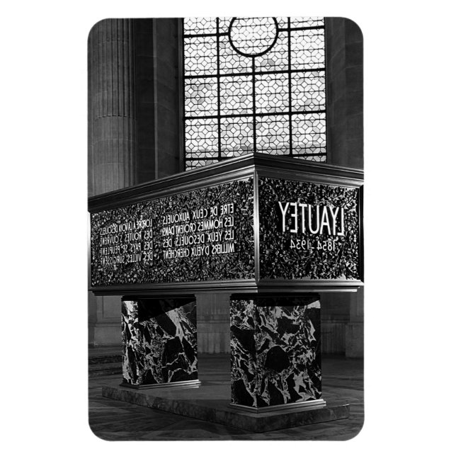 Frankrike Paris Marshal's Lyautey Grav 1970 Magnet (Vertikal)
