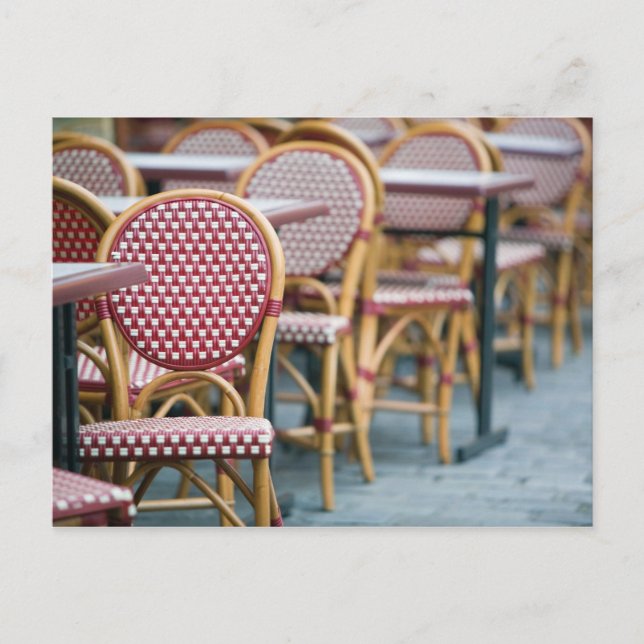 FRANKRIKE, PARIS, Montmartre: Place du Tertre, Kaf Vykort (Framsida)