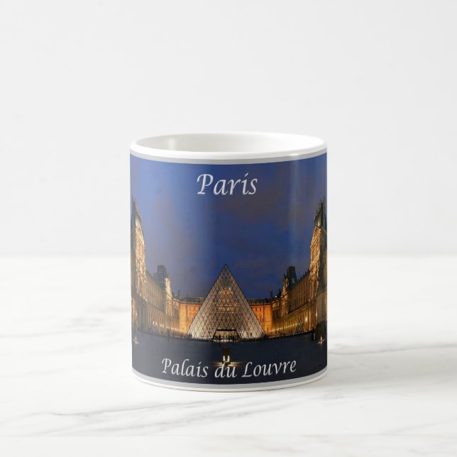 Frankrike - Paris - Palais du Louvre - Kaffemugg (Center)