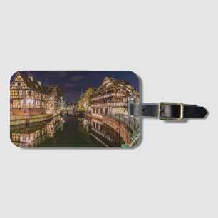 Frankrike Photo Night Strasbourg Bagagebricka