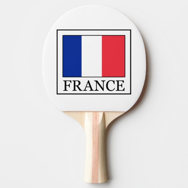 Frankrike Pingisracket (Framsidan)