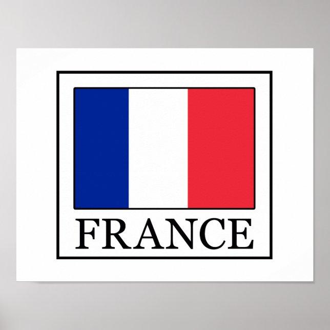 Frankrike Poster (Framsidan)