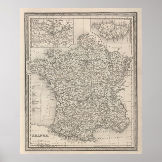 Frankrike Poster (Framsidan)