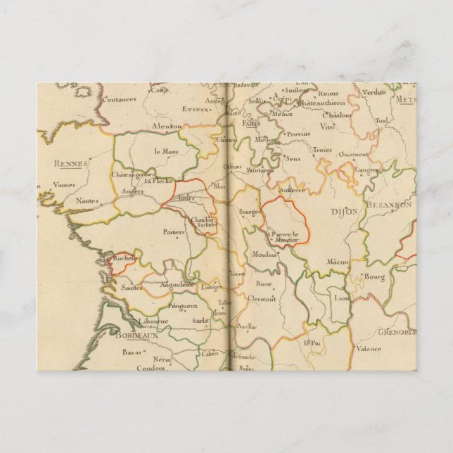 Frankrike President Vykort (Framsida)