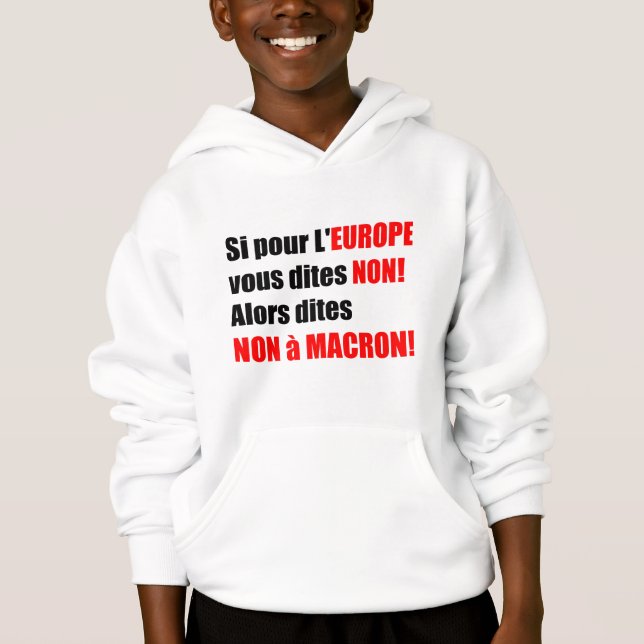 Frankrike Presidentval 2017 - Sverige Tee Shirt (Framsida)