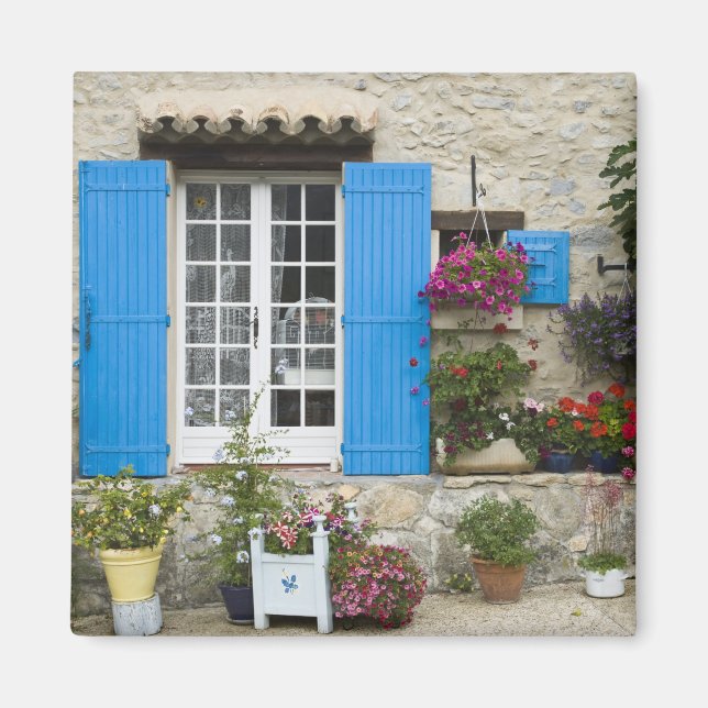 Frankrike, Provence, Saint-Lèger-du-Ventoux. Magnet (Framsidan)