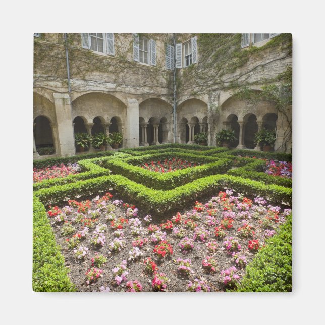 Frankrike, Provence, St. Remy-de-Provence. Garden Magnet (Framsidan)