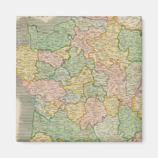 Frankrike, provinser 2 magnet (Framsidan)